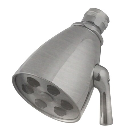 Westbrass Style 6-Jet Adjustable Shower Head in Satin Nickel D308-07